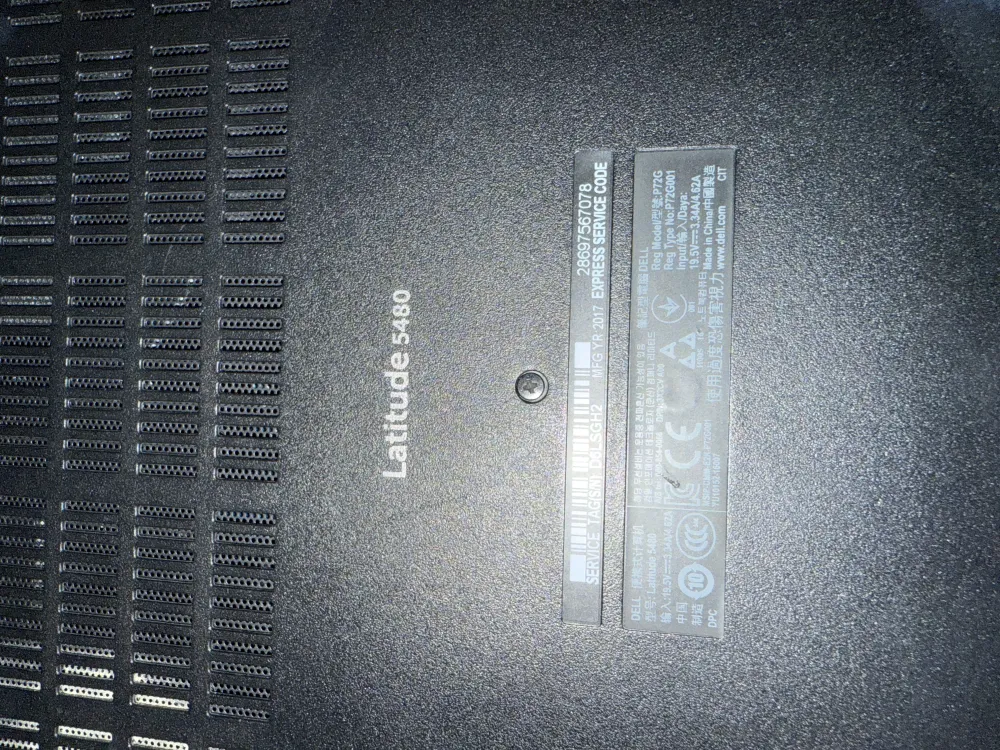 Dell Latitude 5480